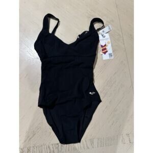 ARENA W VERTIGO ONE PIECE , swim suit , BLACK Size 32*